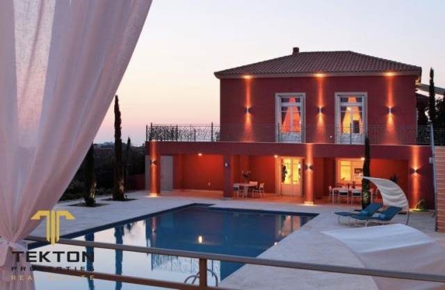 (For Sale) Residential Villa || Kefalonia/Leivatho - 636 Sq.m, 5 Bedrooms, 3.200.000€ 